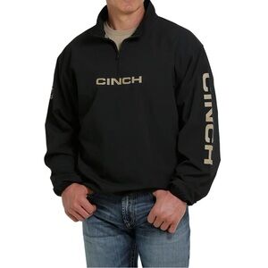 Cinch mens long sleeve 1/4 lightweight windbreaker size XXL